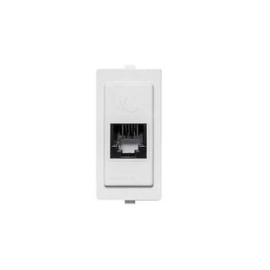 DADO TELEFONO RJ11 DE 1 MODULO S17 BLANCO SINTHESI