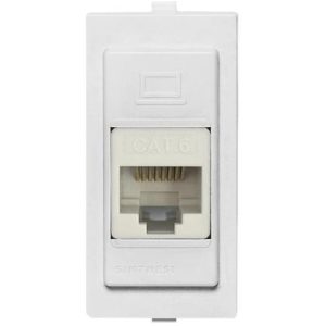 DADO DATOS RJ45 CAT 6 1 MODULO S17 BLANCO SINTHESI