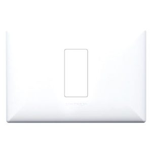 INTERRUPTOR CONMUTADOR DE 3 VIAS SIMPLE S17 PLACA BLANCA Y DADO BLANCO SINTHESI