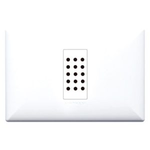 CHICHARRA O ZUMBADOR DE TIMBRE SIMPLE S17 PLACA BLANCA Y DADO BLANCO SINTHESI