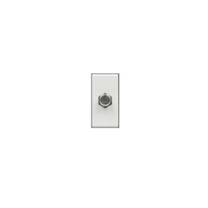 DADO TV COAXIAL 1 MODULO S22 BLANCO SINTHESI
